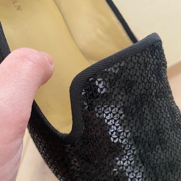 Cole Haan black sequin loafers - Picture 3 of 13